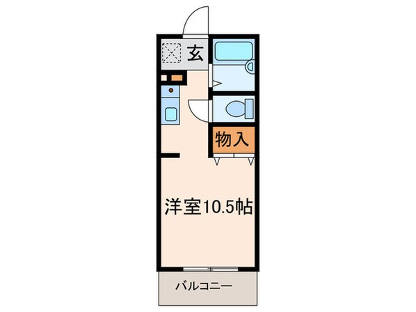 パセオ西府壱番館の物件間取画像